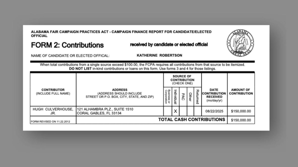 Jay Mitchell Calls Out Katherine Robertson for Accepting $150,000 Donation from Pro-Abortion Billionaire