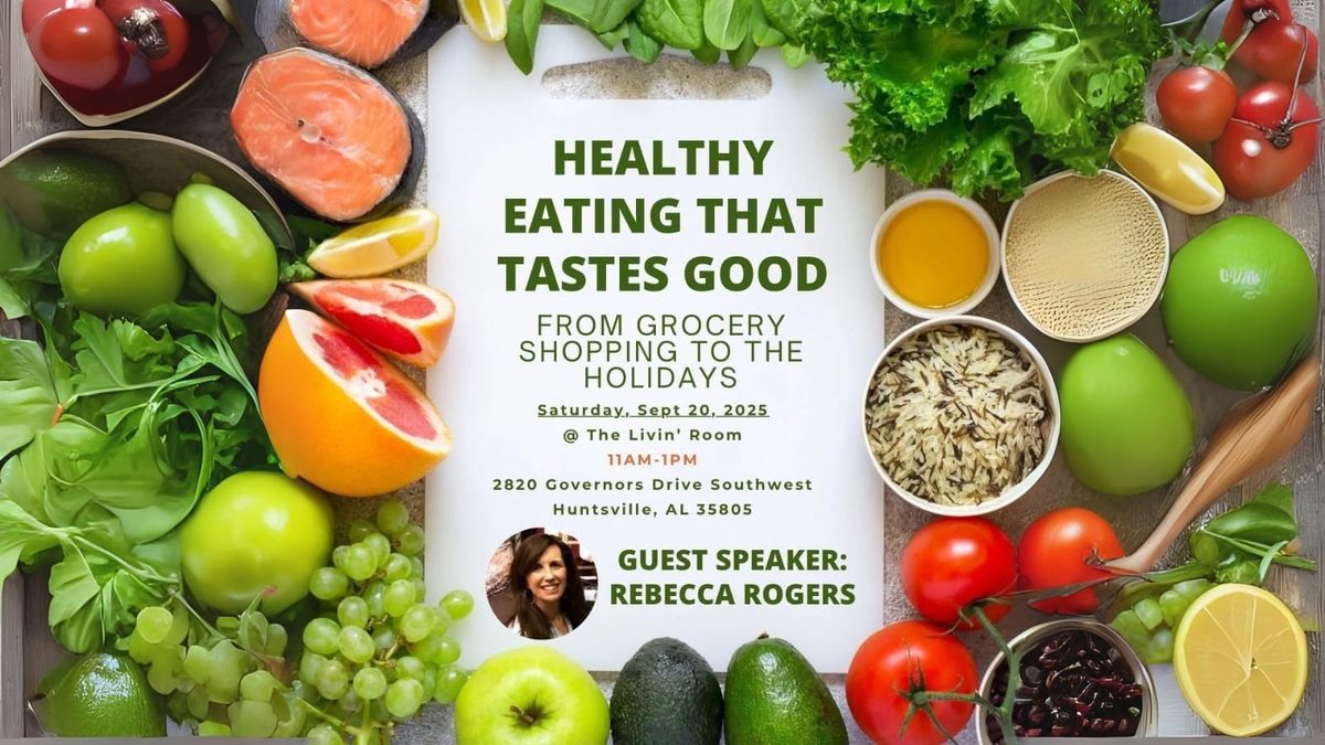 Focus on America September Meeting: Healthy Eating That Tastes Good on Sept. 20