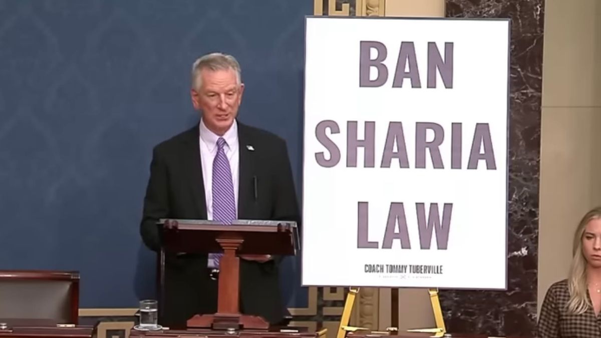 Sen. Tommy Tuberville Urges Ban on Sharia