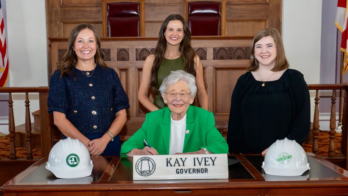 Alabama Marks Woods to Goods Week with Focus on Forest Economy