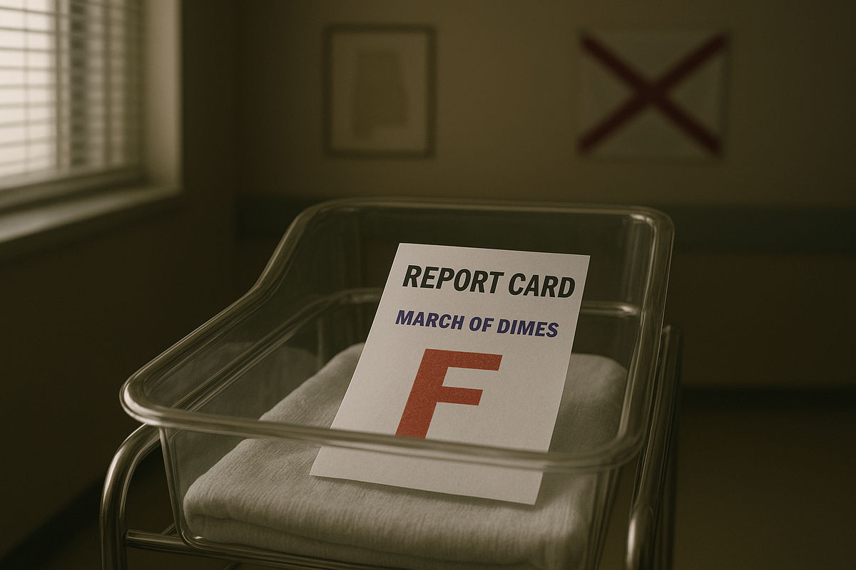 Alabama Gets an “F” on March of Dimes Report Card