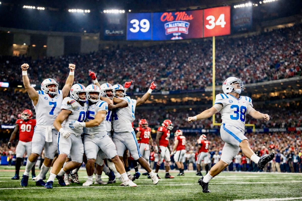 Ole Miss Rebels Win Sugar Bowl, Headed to CFP Semifinal