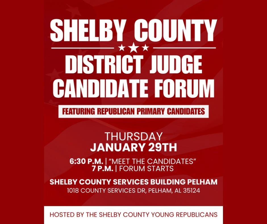 Shelby County YRs to Host District Judge Candidate Forum 1/29