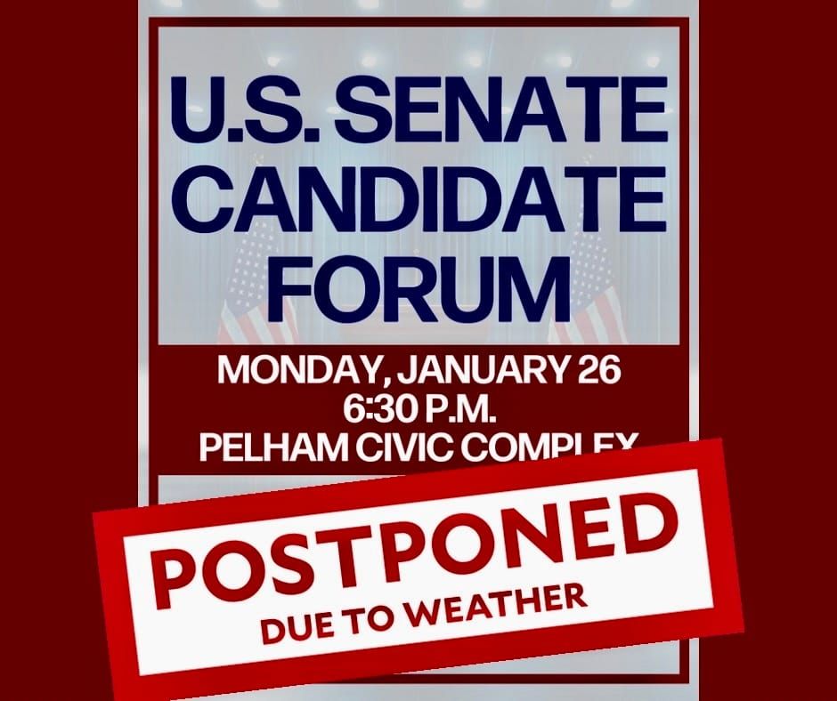 BREAKING: Shelby County Senate Candidate Forum POSTPONED