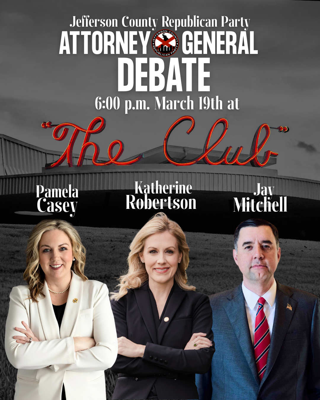 Jefferson County GOP to Host AG Candidate Debate May 19