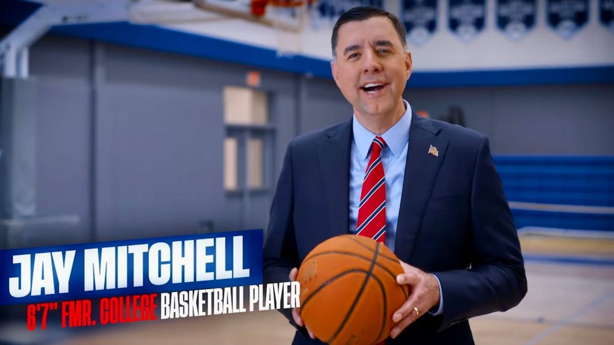 Jay Mitchell Vows to “Dunk on the Libs” in New Basketball-themed Campaign Ad