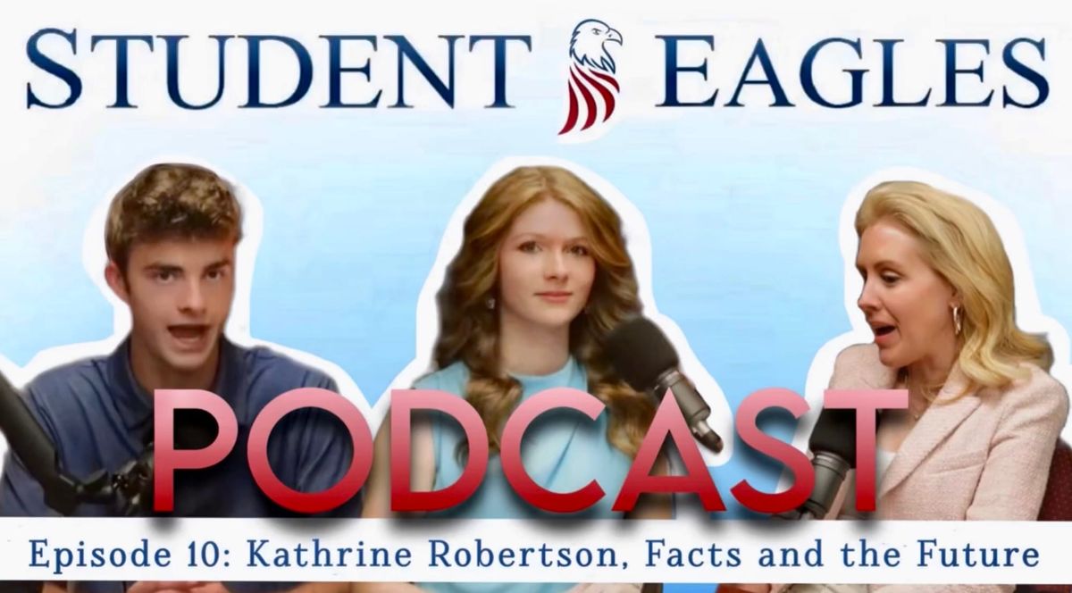 Student Eagles Podcast Hosts AG Candidate Katherine Robertson