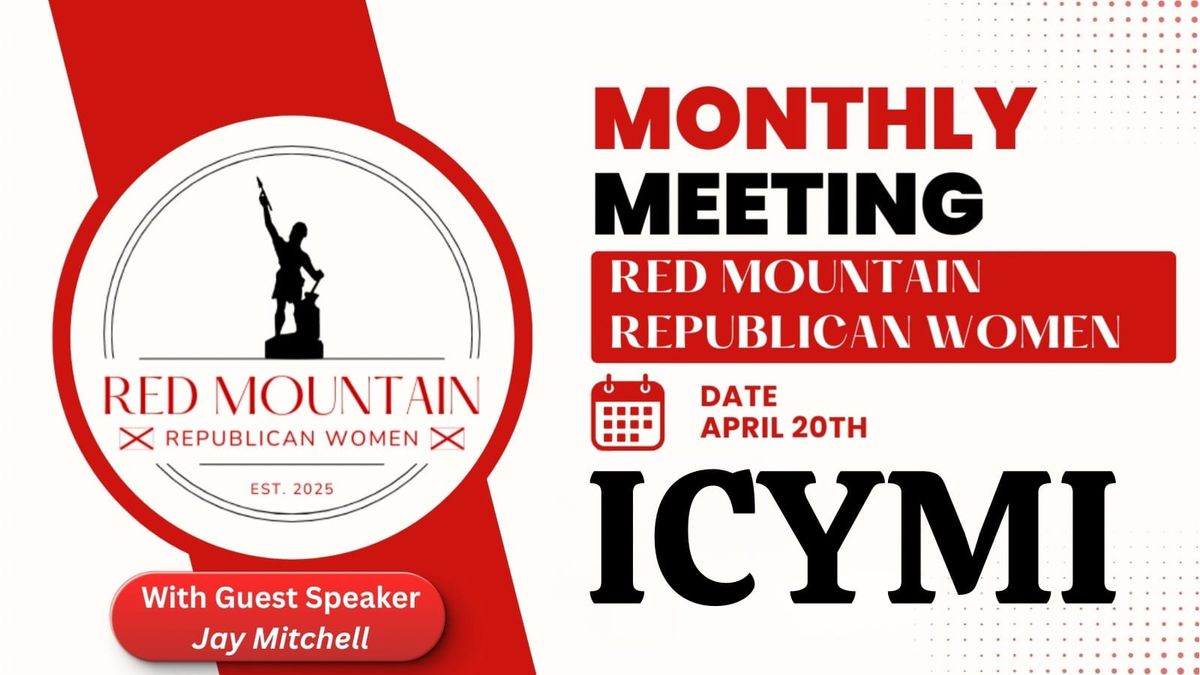 ICYMI: Red Mountain Republican Women Meet in Homewood