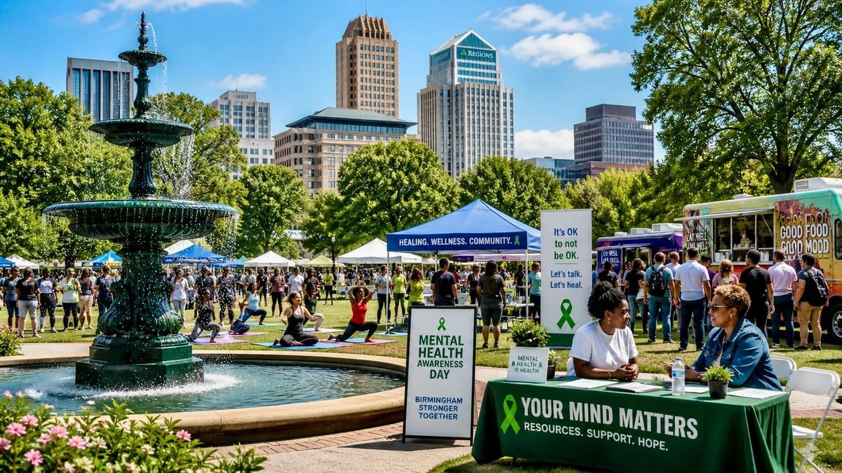 Birmingham to Host Mental Health Awareness Day May 8