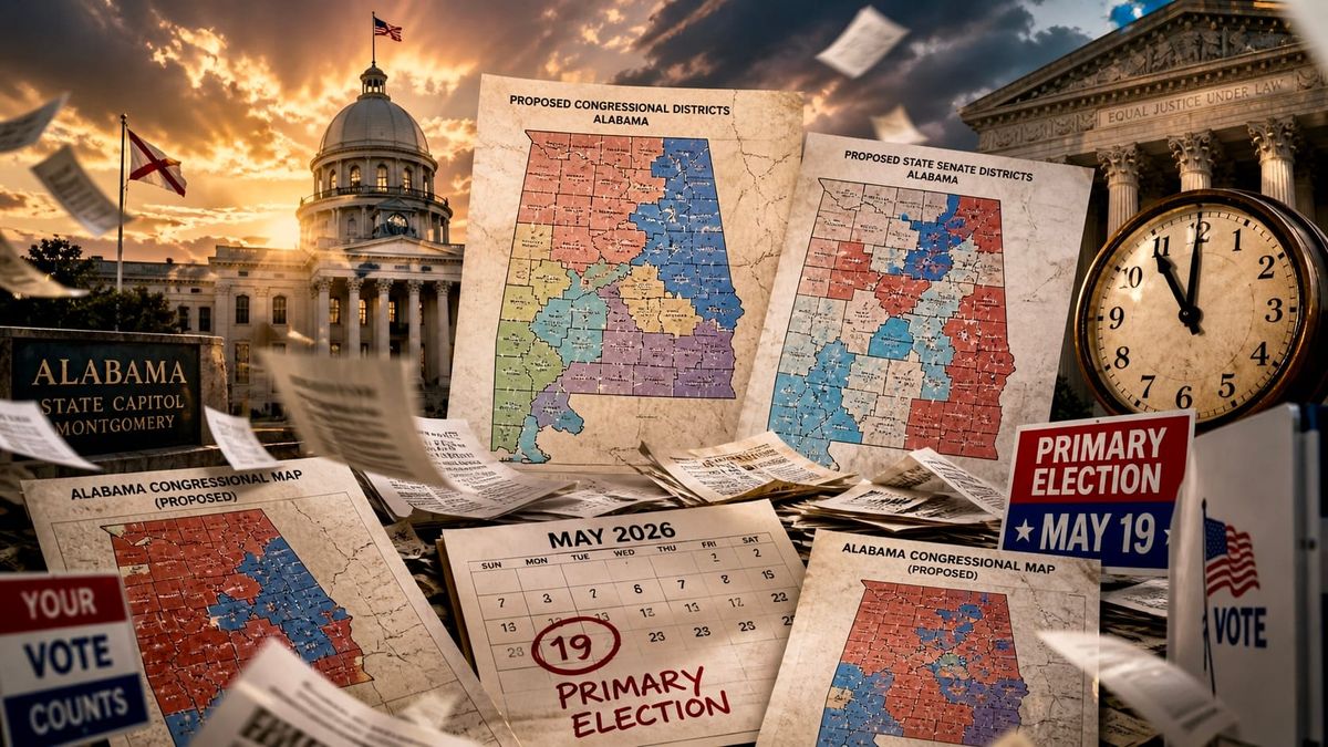Alabama officials push to fast-track map appeals