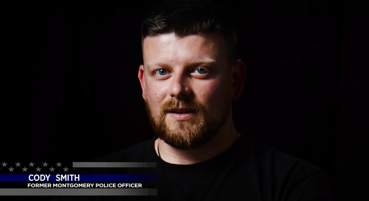 Mitchell Ad Spotlights Former Montgomery Officer