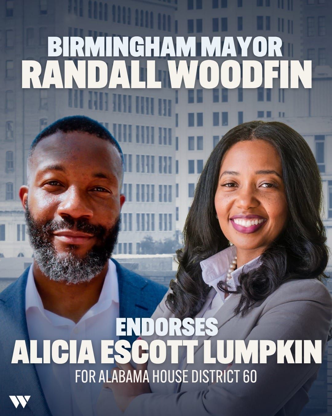 Woodfin Backs Lumpkin in Final Push for HD 60