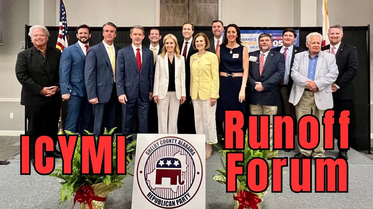 ICYMI: Shelby County GOP Runoff Forum May 26