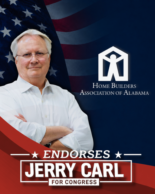 Jerry Carl Wins Home Builders Endorsement