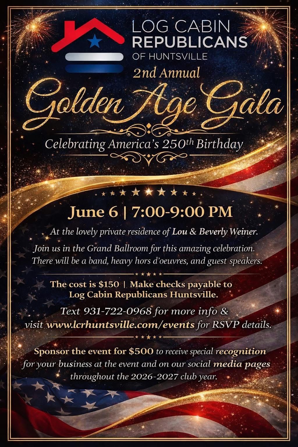 Log Cabin Republicans to Host Golden Age Gala June 6