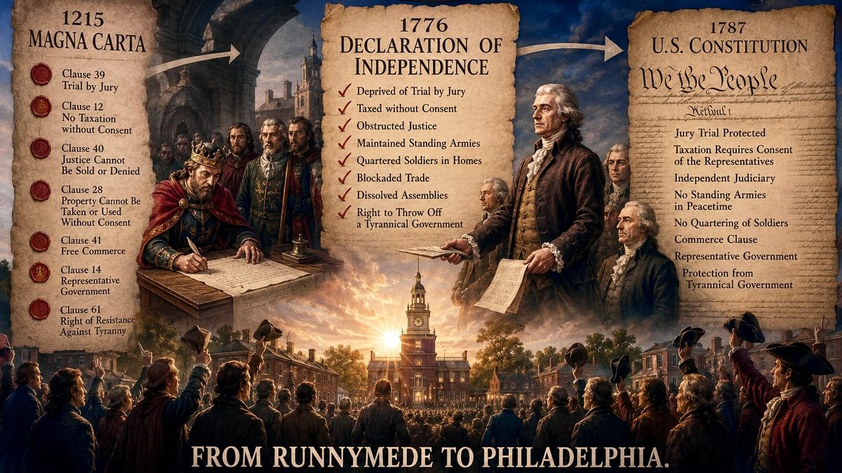 From Runnymede to Philadelphia