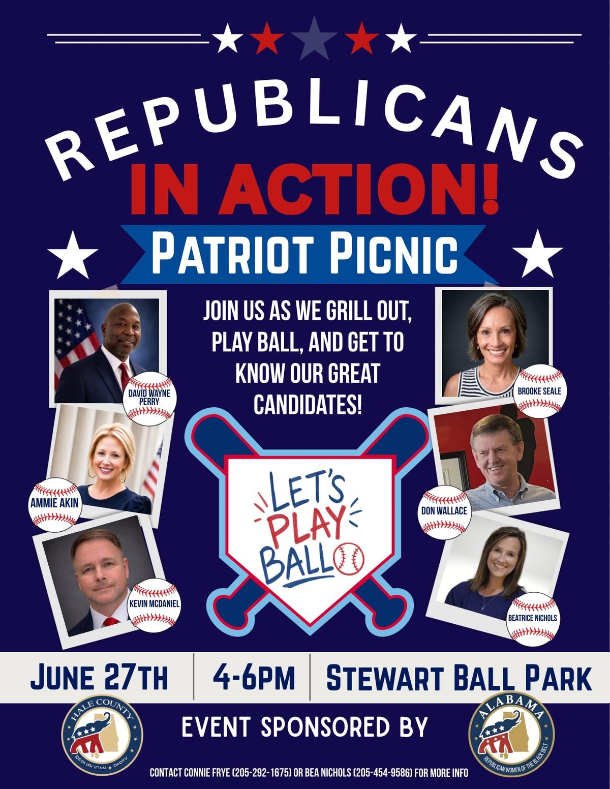 Republican Women of the Black Belt Patriot Picnic June 27