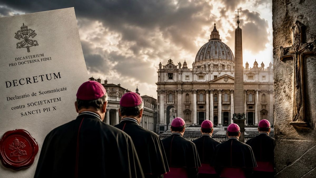 Vatican Declares SSPX Bishops in Schism
