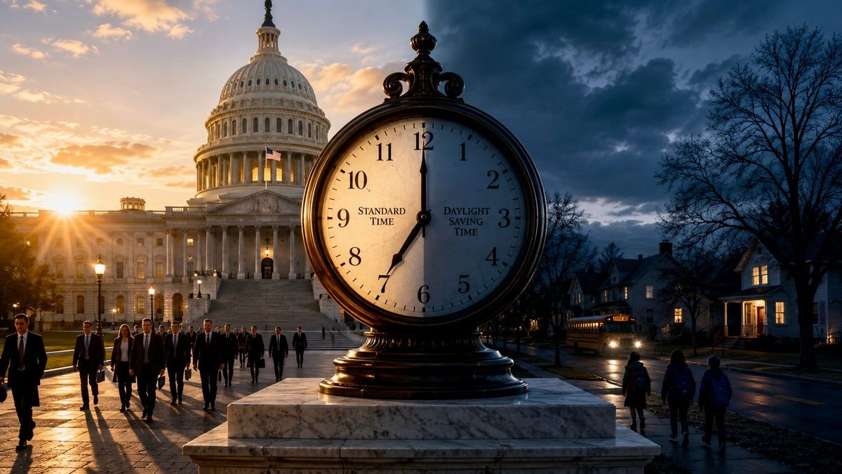House Votes to End Clock Changes With Permanent DST