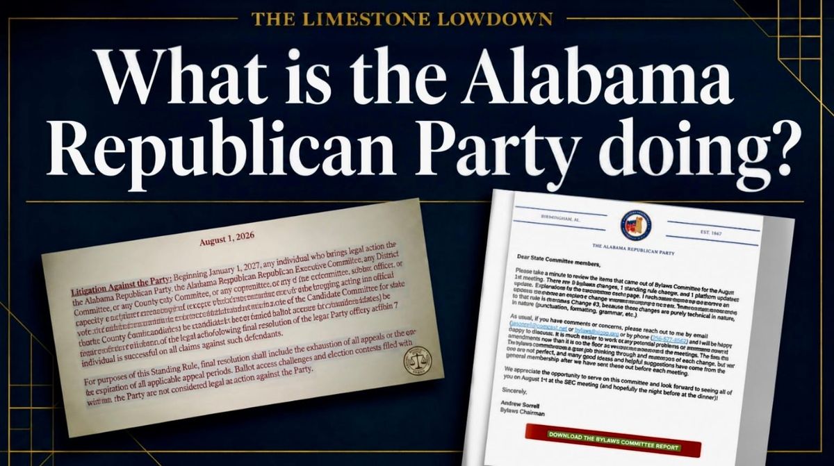 What Is the Alabama Republican Party Doing?