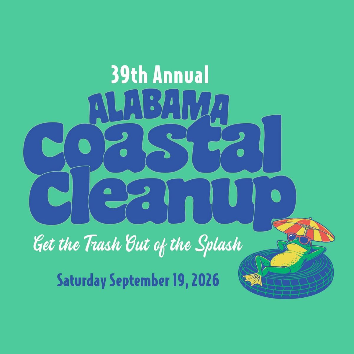 Volunteers Invited to “Get the Trash Out of the Splash” during the 39th Annual Alabama Coastal Cleanup on September 19