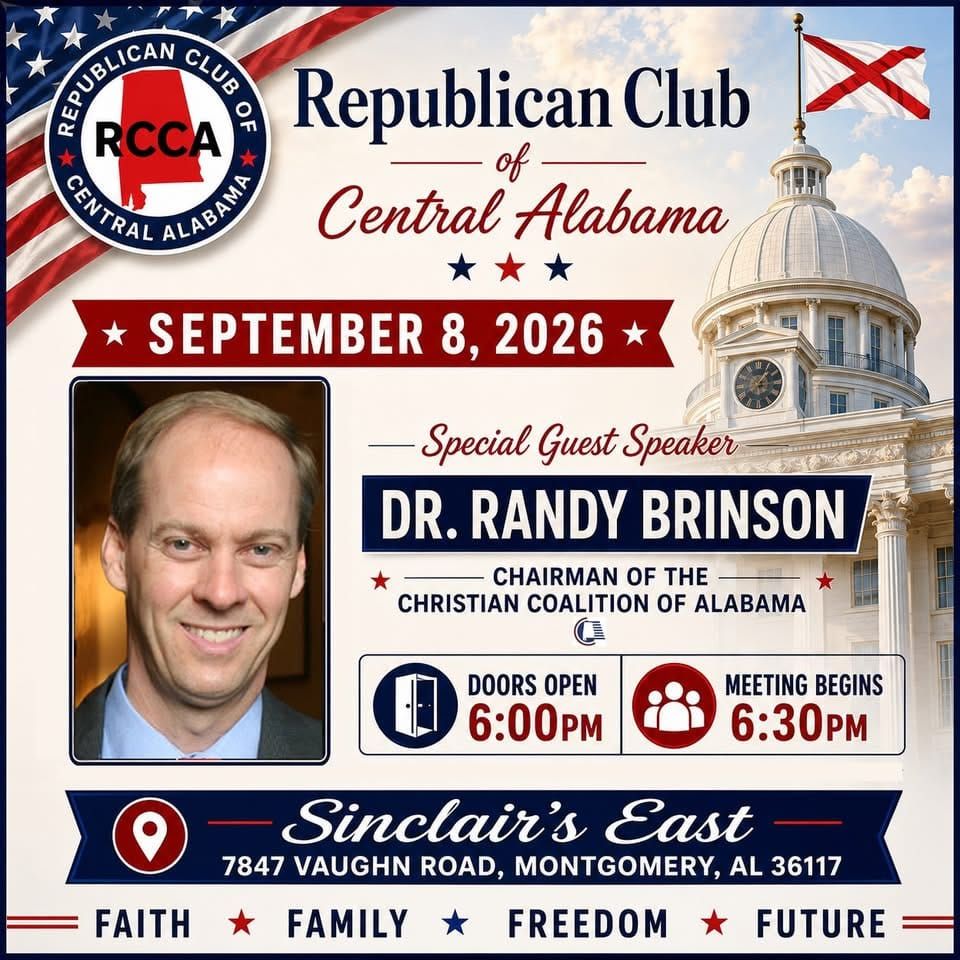 Republican Club of Central AL to Meet Sept. 8