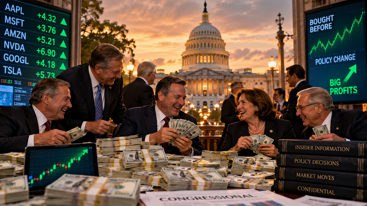 Senate Democrats Block Congressional Stock Trading Bill