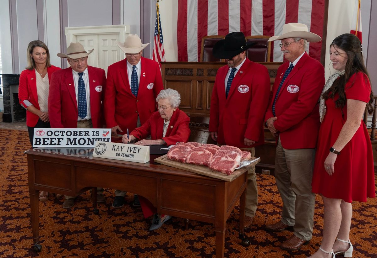 Ivey declares October ‘Beef Month’ in Alabama