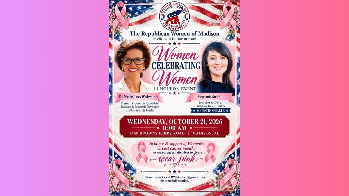 Republican Women of Madison to Host Women Celebrating Women Luncheon