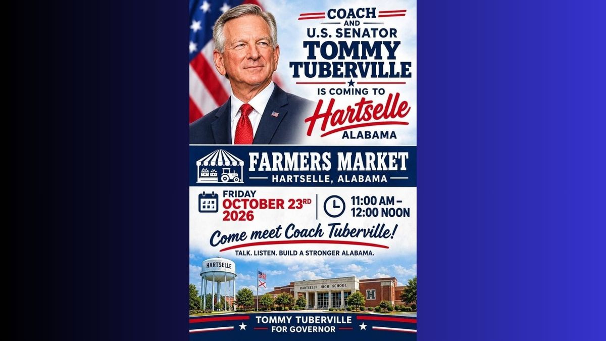 Morgan Co. Republicans to Host Tuberville Oct. 23