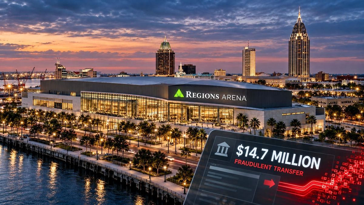 Mobile Loses $14.7 Million in Arena Payment Scam