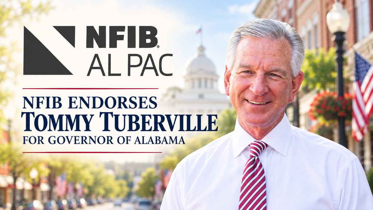 NFIB Alabama PAC Endorses Tommy Tuberville for Governor