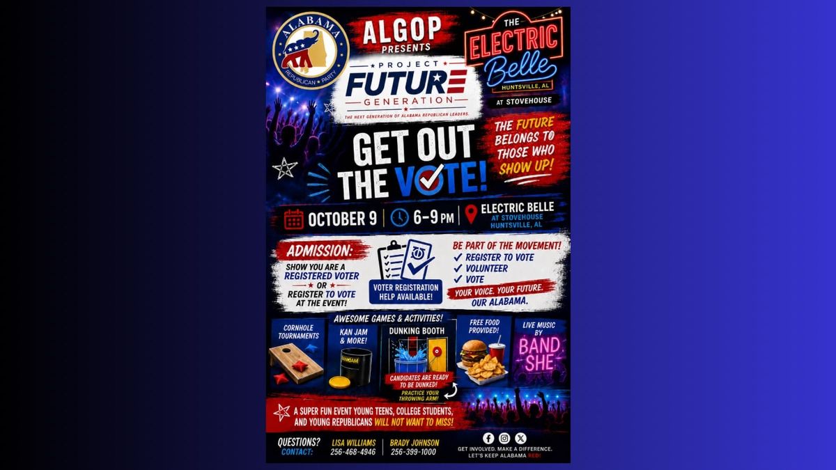 ALGOP Future Generation to Host GOTV Event Oct. 9