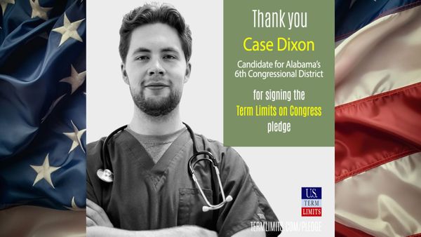 Case Dixon Signs Pledges on Parental Rights and Term Limits, Vows to Serve Only 8 Years Unlike Opponent