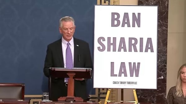 Sen. Tommy Tuberville Urges Ban on Sharia