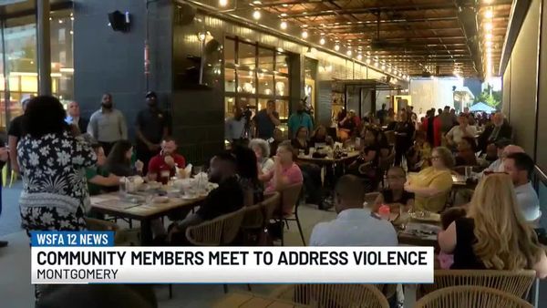 Community Gathers to Discuss Downtown Montgomery's Future After Mass Shooting