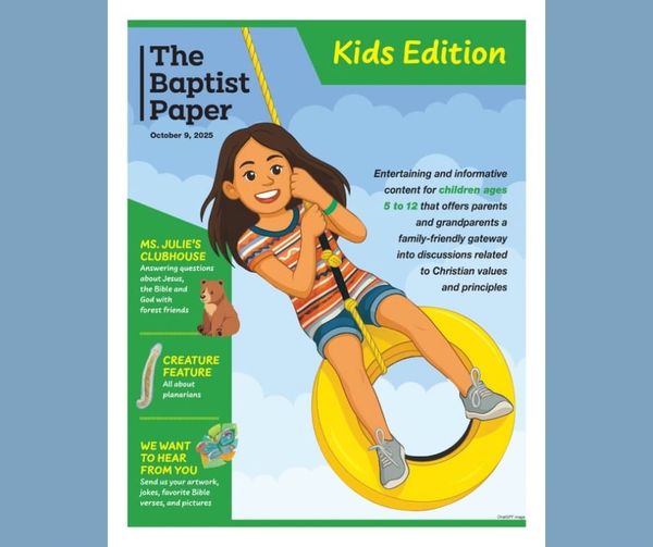 The Baptist Paper Launches Printed, Hard-Copy Kids Edition