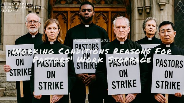 Working Conditions Reason For Pastors' Work Stoppage