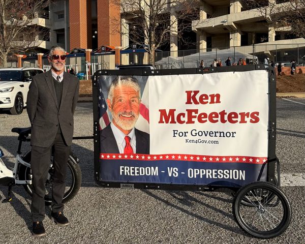 Ken McFeeters Takes His Campaign to the Iron Bowl