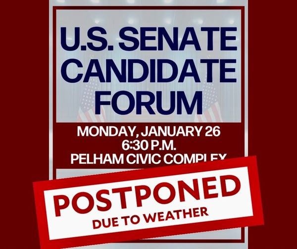 BREAKING: Shelby County Senate Candidate Forum POSTPONED