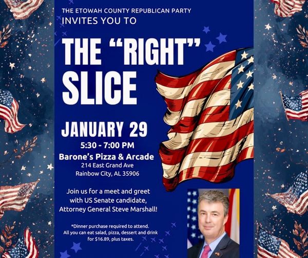 Etowah County Republicans to Host Meet & Greet with Marshall