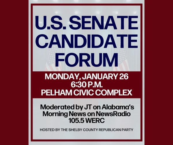 Shelby County to Host U.S. Senate Candidate Forum