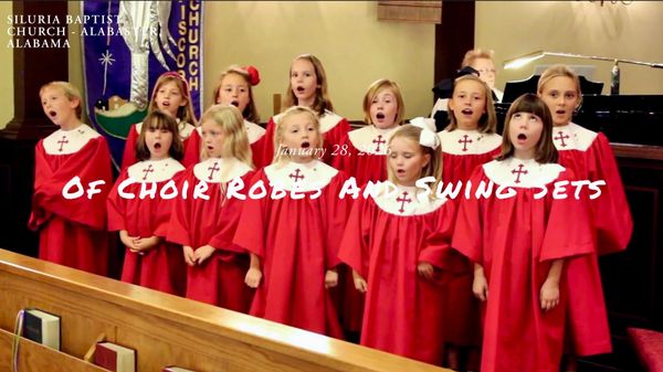 Of Choir Robes And Swing Sets