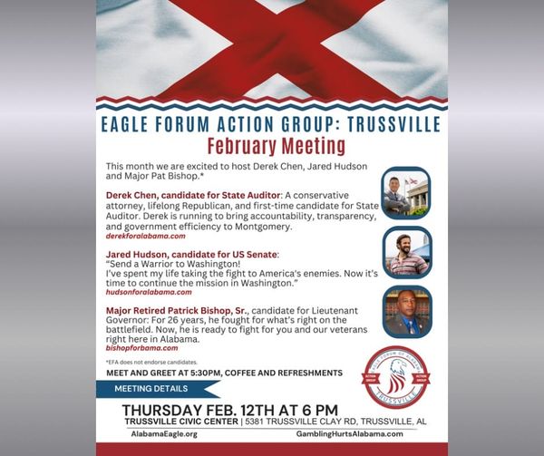 Eagle Forum of Trussville to Meet Feb. 12