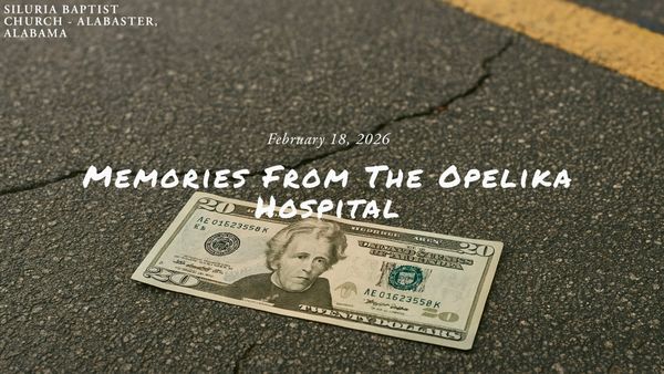 Memories From The Opelika Hospital