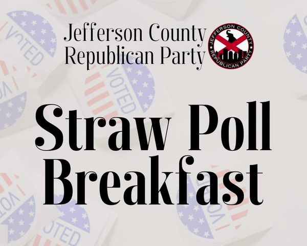 STREAM ALERT: Jefferson County GOP Straw Poll April 25