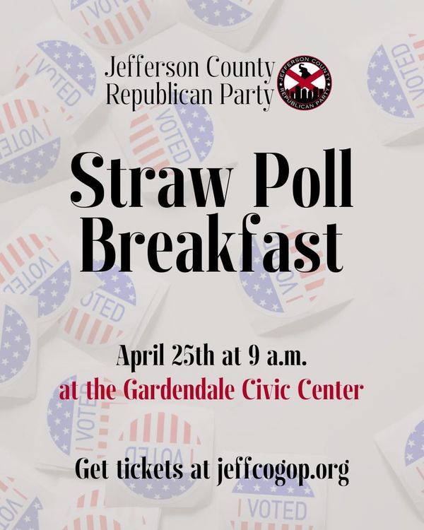 Jefferson County GOP Straw Poll Breakfast to be April 25