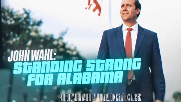 Wahl Releases New Ad “Standing Strong for Alabama,” Outlining Conservative Vision