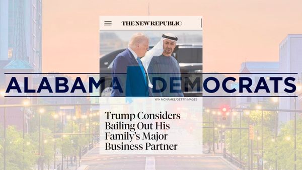 Trump bails out UAE while Alabama families struggle