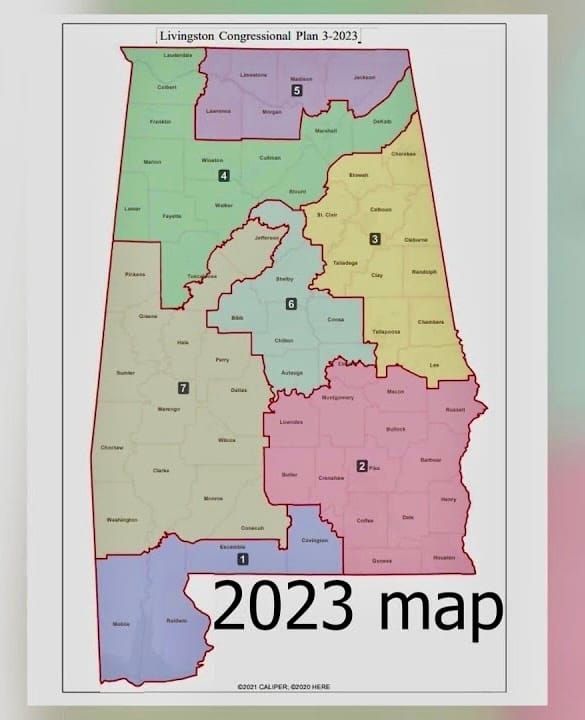 Federal Court Weighs Alabama Map Fight Again